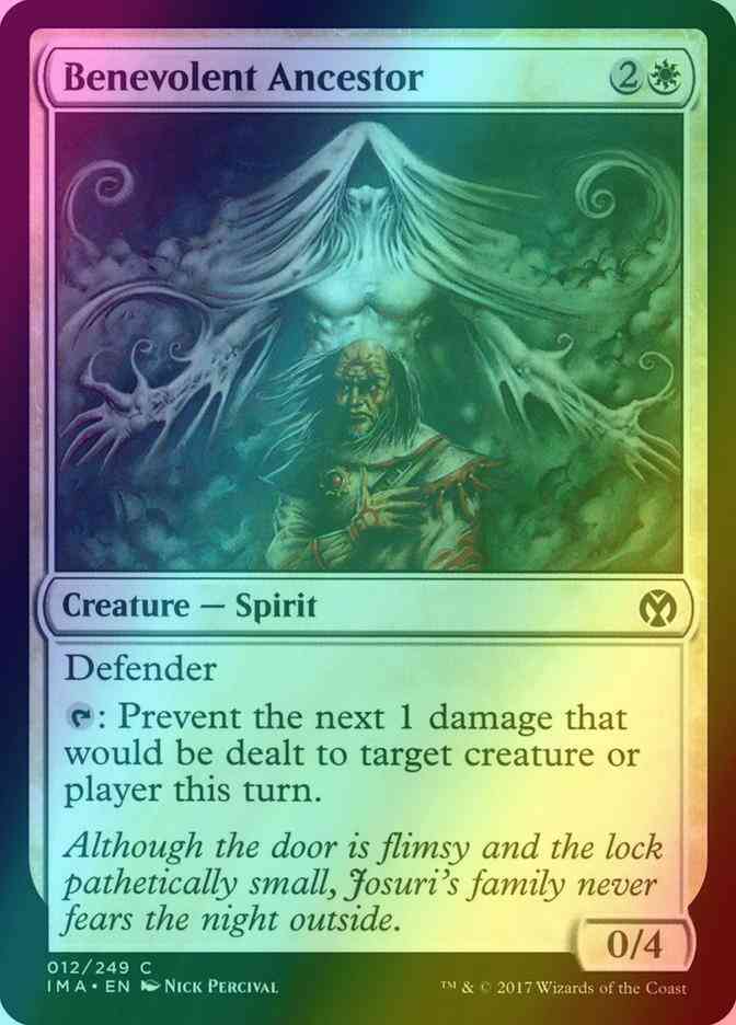 Benevolent Ancestor [12] [Iconic Masters] [Foil]