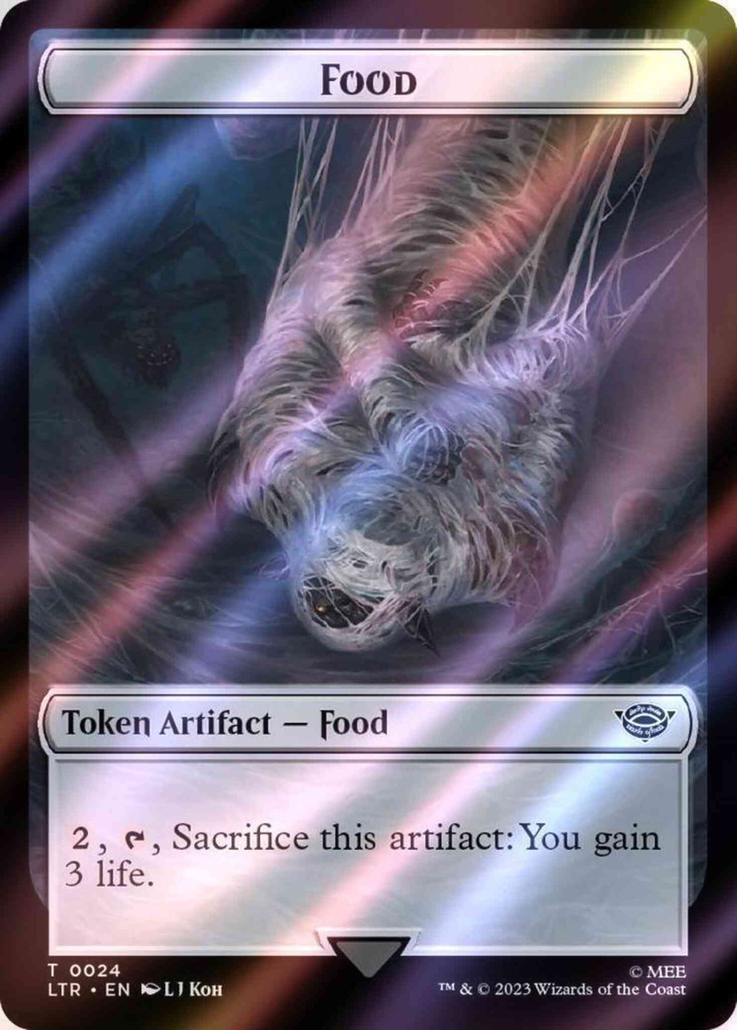 Food Token (24) // Human Soldier Token (14) [The Lord of the Rings: Tales of Middle-earth: Tokens] [Surge Foil]