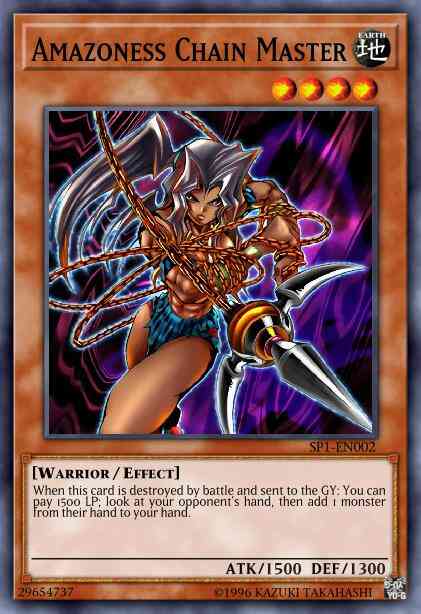Amazoness Chain Master - DLG1-EN098 - Rare - Unlimited