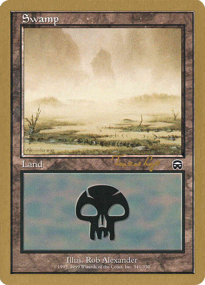 Swamp [tvdl341] [341] [World Championship Decks 2001] [Non-Foil]