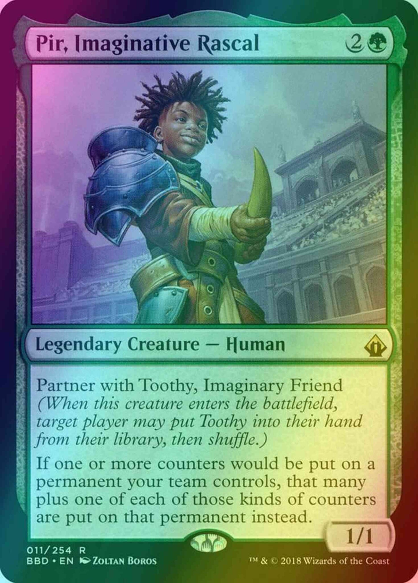 Pir, Imaginative Rascal [11] [Battlebond] [Foil]