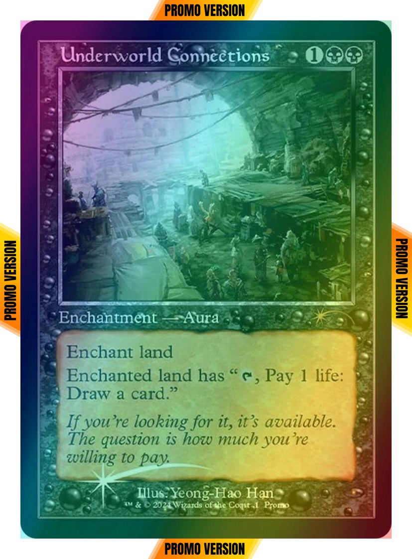 Underworld Connections [9] [Retro Frame] [Wizards Play Network 2024] [Foil]