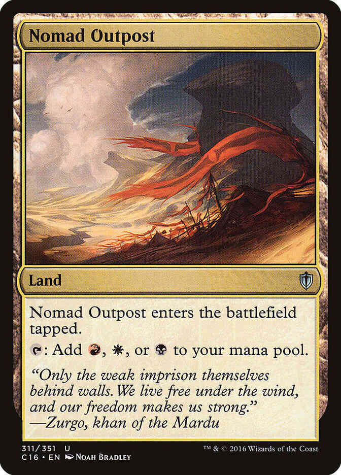 Nomad Outpost [311] [Commander 2016] [Non-Foil]