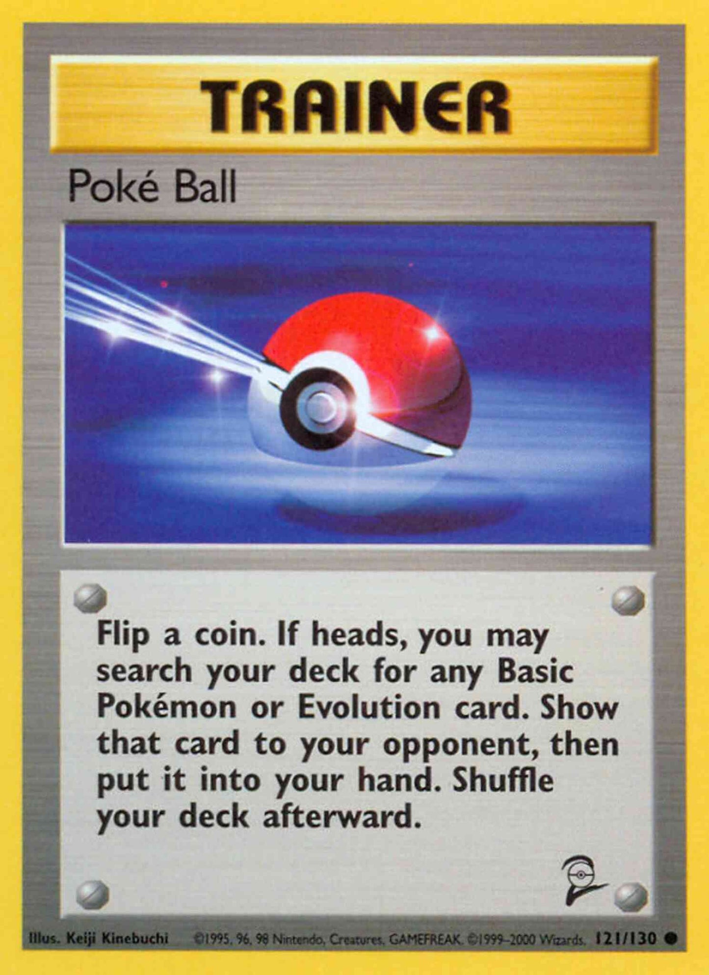 Poké Ball - 121/130 - Common [base4-121] [Non-Holo]