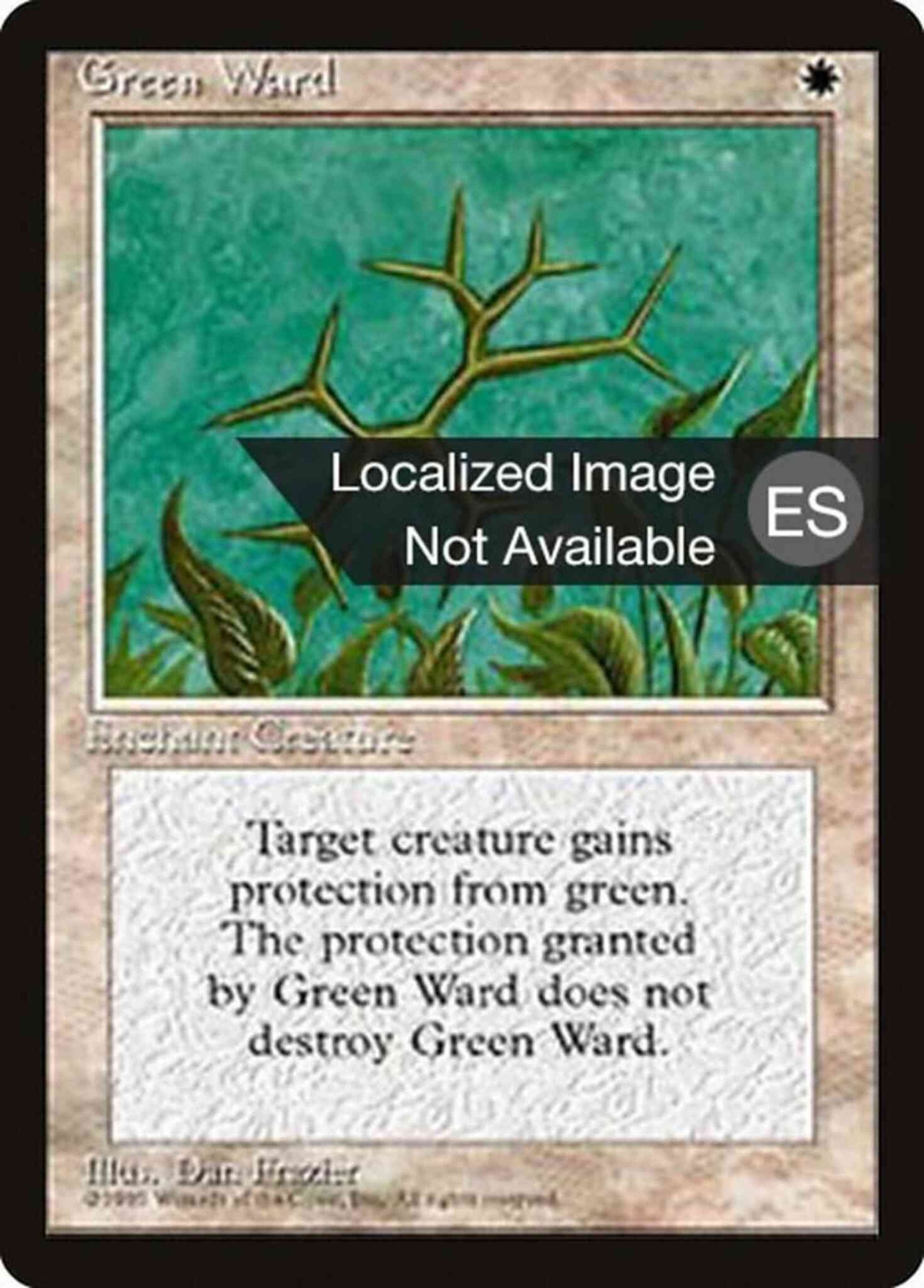 Green Ward - Korean [27] [Fourth Edition Black Border: Korean] [Non-Foil]
