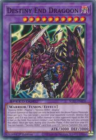 Destiny End Dragoon - SGX1-ENB20 - Common - 1st Edition