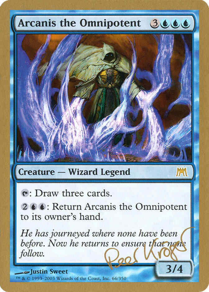 Arcanis the Omnipotent [pk66] [World Championship Decks 2003] [Non-Foil]