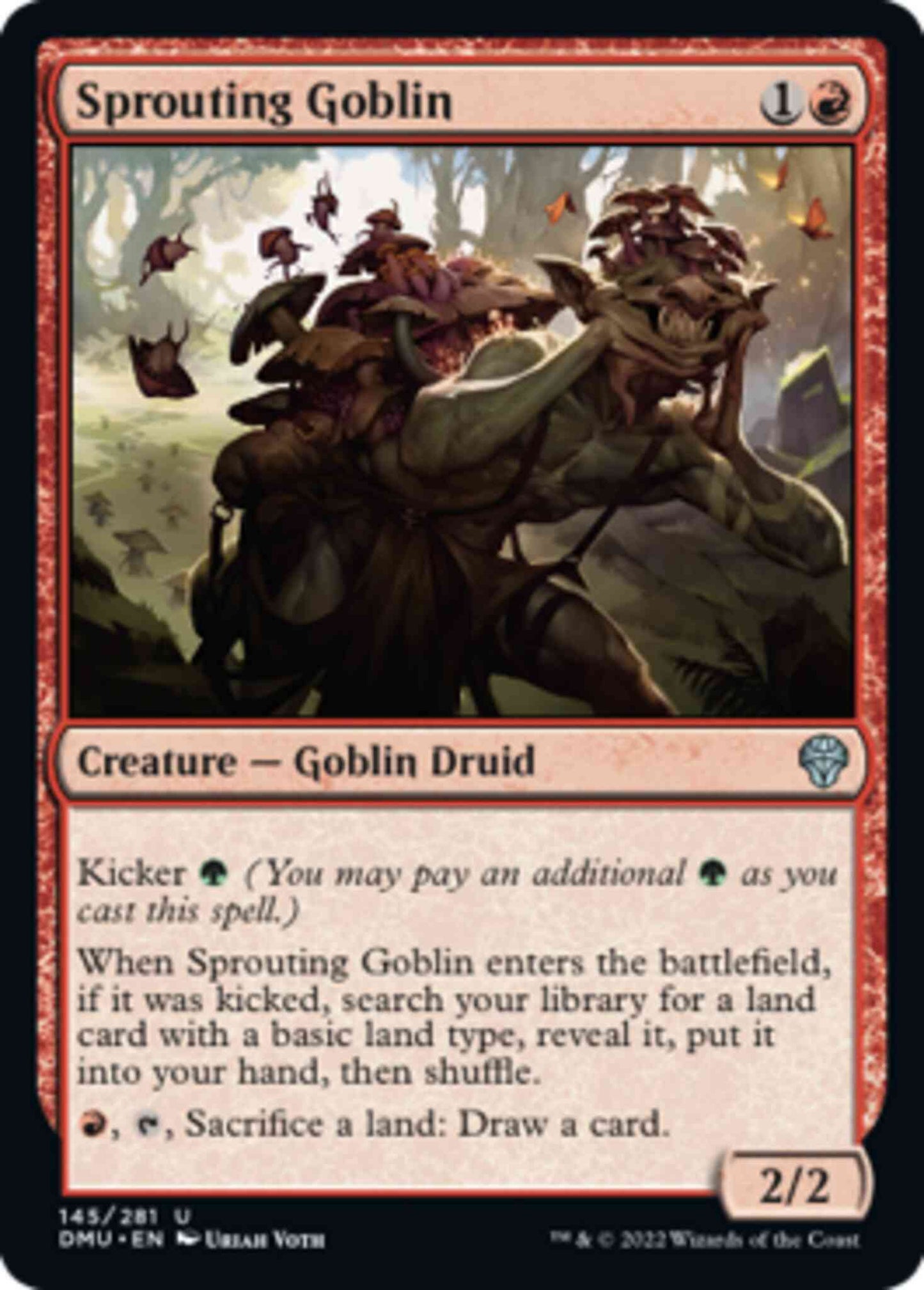 Sprouting Goblin [145] [Dominaria United] [Non-Foil]
