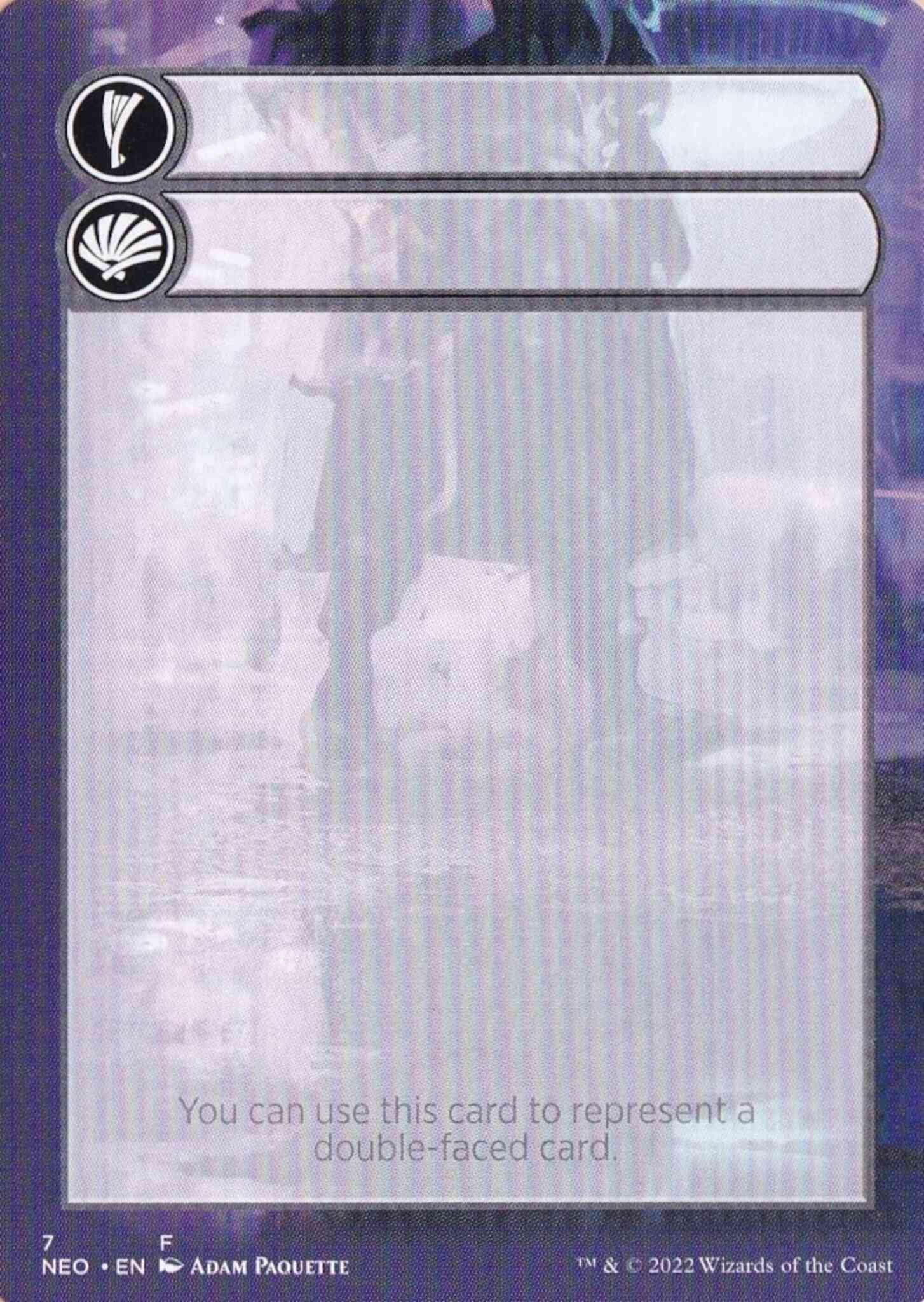 Double-Faced Substitute Card [07] [Kamigawa: Neon Dynasty Substitute Cards] [Non-Foil] – Face to Face Games