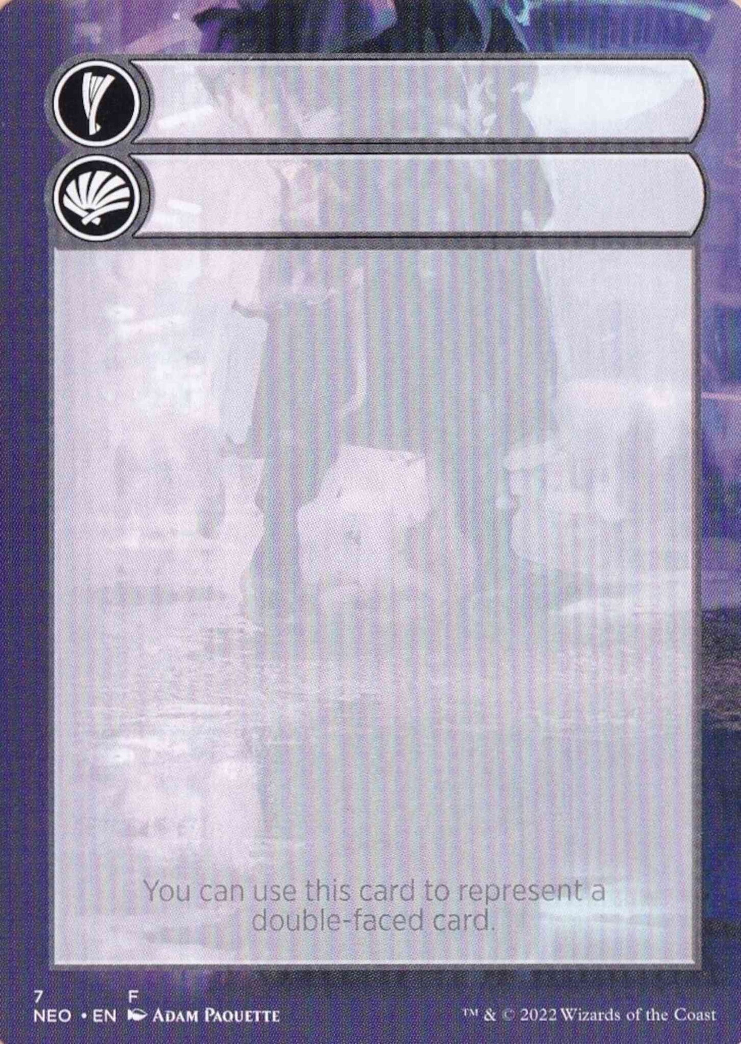 Double-Faced Substitute Card [07] [Kamigawa: Neon Dynasty Substitute Cards] [Non-Foil]