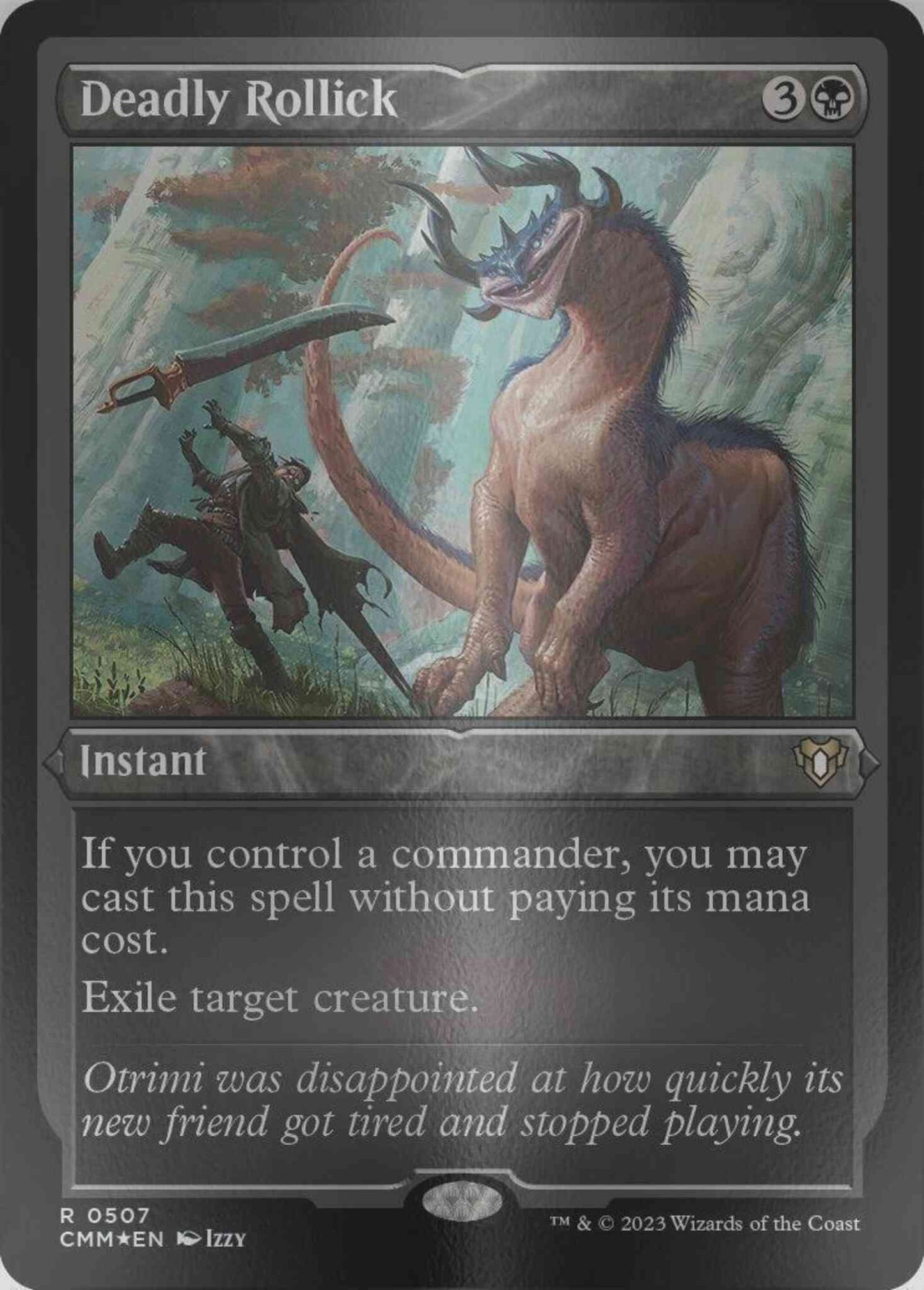 Deadly Rollick [507] [Commander Masters] [Etched Foil]