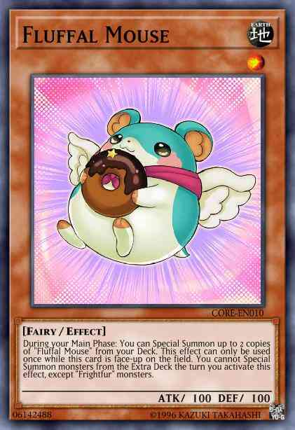 Fluffal Mouse - CORE-EN010 - Super Rare - Unlimited