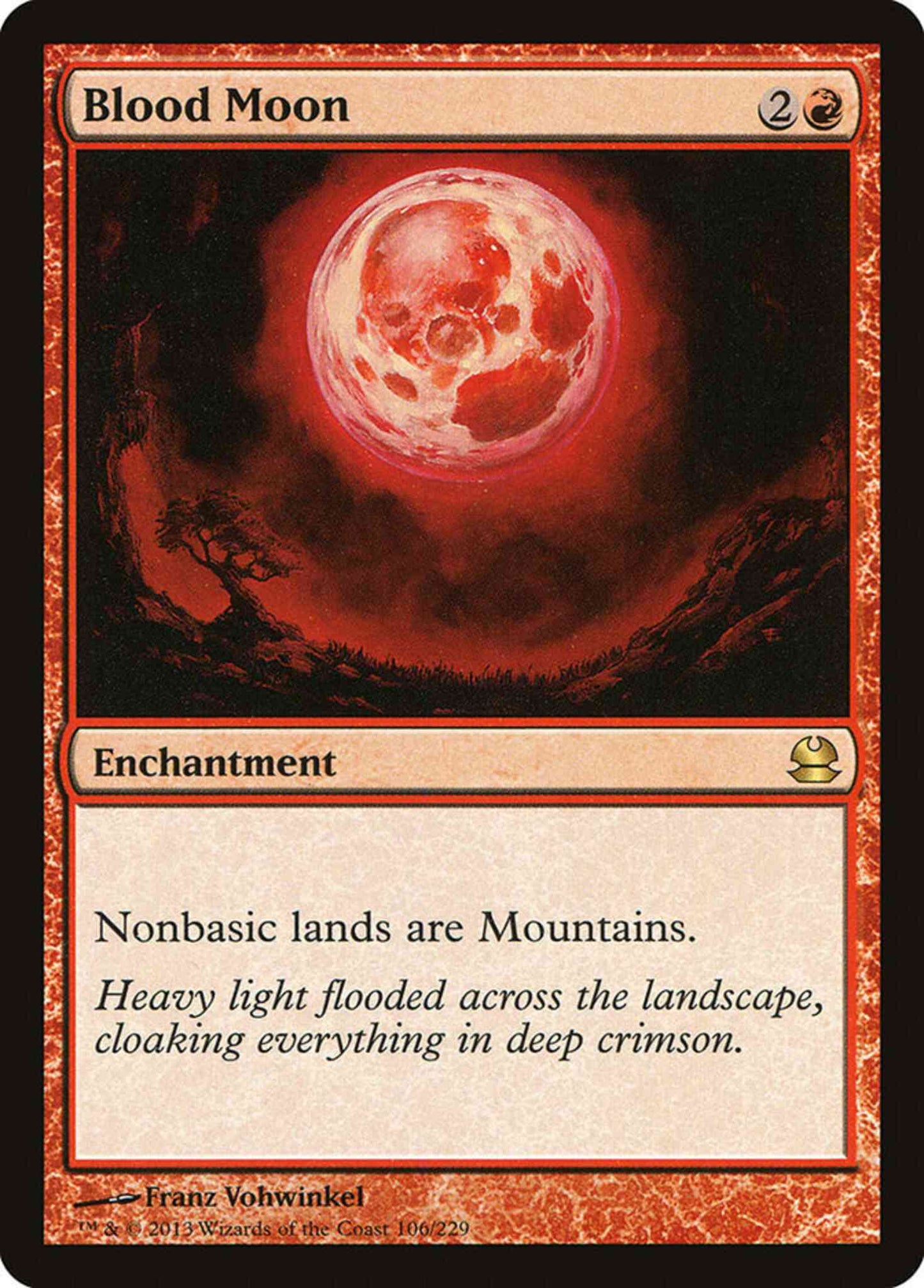 Blood Moon [106] [Modern Masters] [Non-Foil]