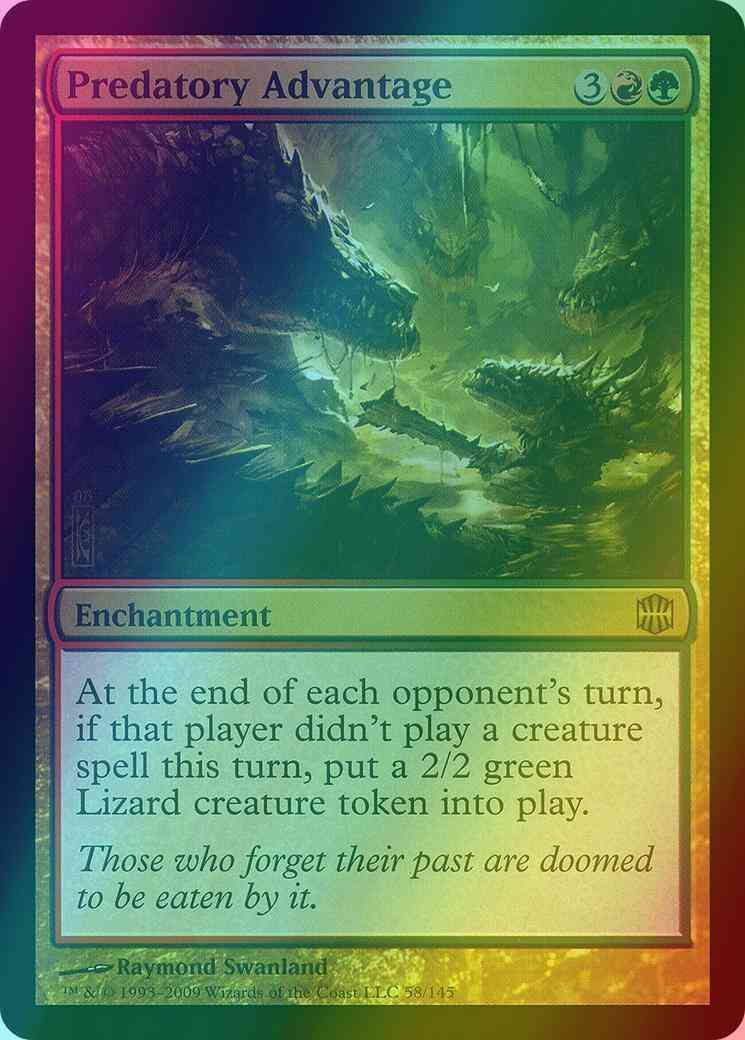 Predatory Advantage [58] [Alara Reborn] [Foil]