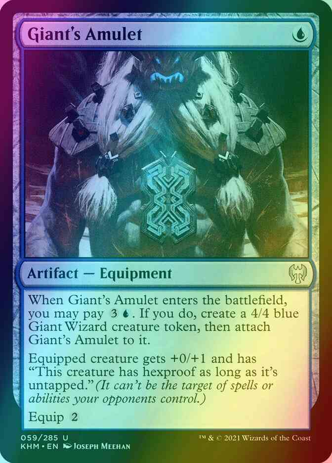Giant's Amulet [59] [Kaldheim] [Foil]