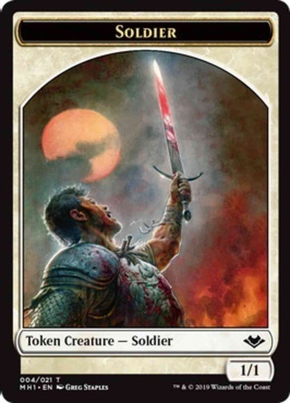 Angel Token (02) // Soldier Token (04) [Modern Horizons Tokens] [Non-Foil]