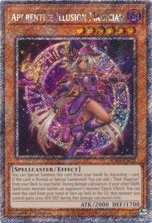 Apprentice Illusion Magician - RA04-EN023 - Platinum Secret Rare - 1st Edition