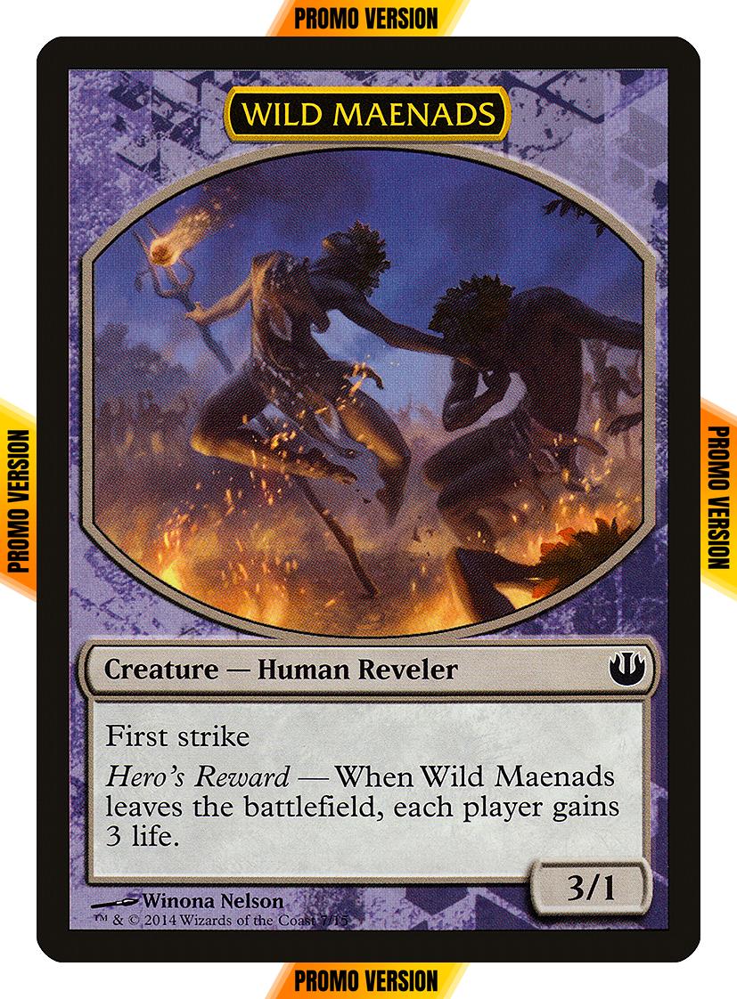 Wild Maenads Token [07] [Defeat a God] [Non-Foil]