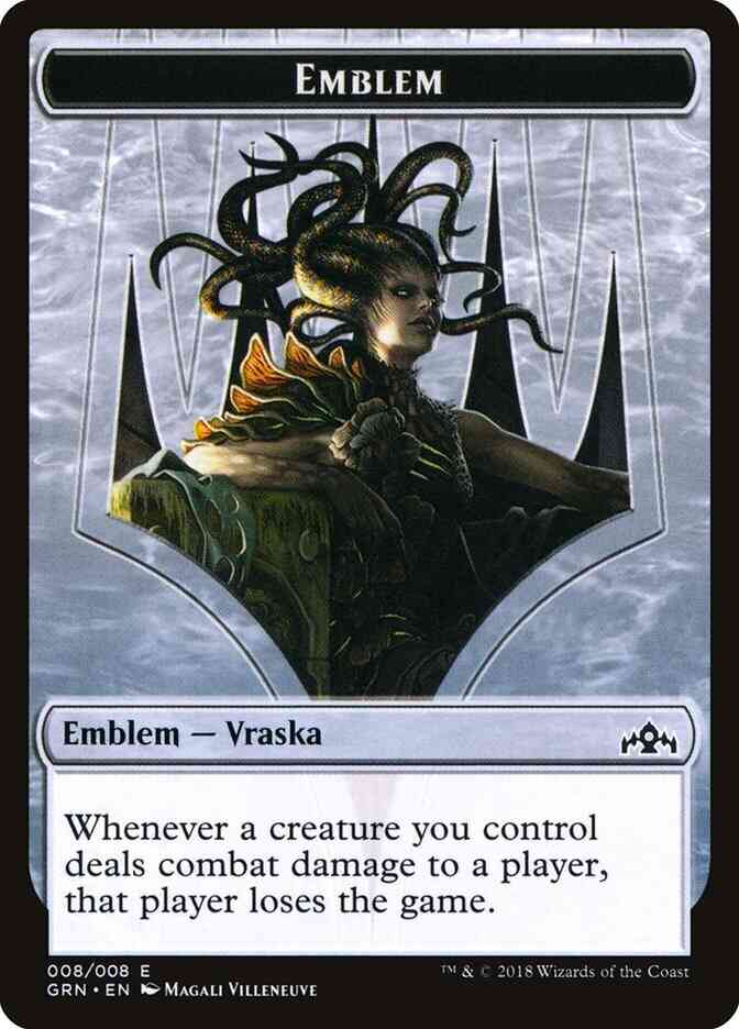 Vraska, Golgari Queen Emblem [08] [Guilds of Ravnica Tokens] [Non-Foil]