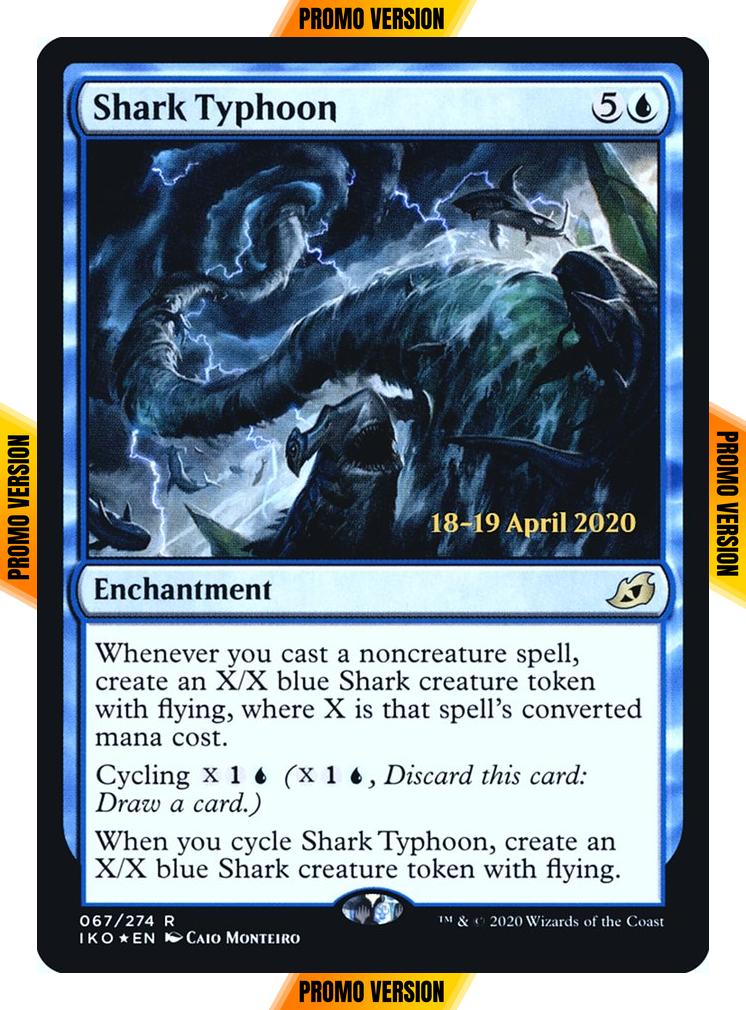 Shark Typhoon [Prerelease] [67s] [Ikoria: Lair of Behemoths Promos] [Foil]