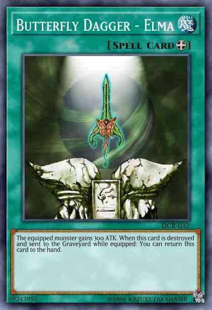 Butterfly Dagger - Elma - DR1-EN194 - Rare - Unlimited