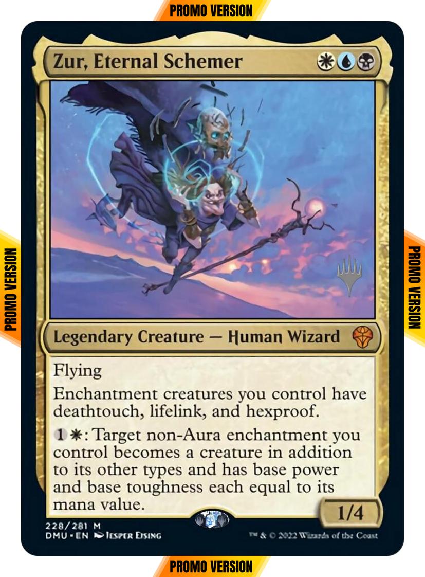 Zur, Eternal Schemer [228p] [Promo Pack] [Dominaria United: Promos] [Non-Foil]