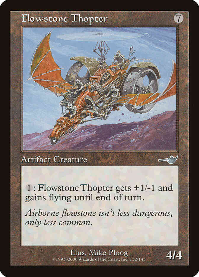 Flowstone Thopter [132] [Nemesis] [Non-Foil]