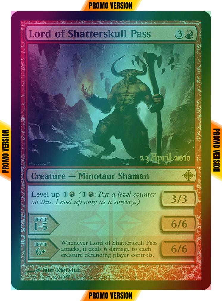 Lord of Shatterskull Pass [156] [Rise of the Eldrazi Promos] [Foil]
