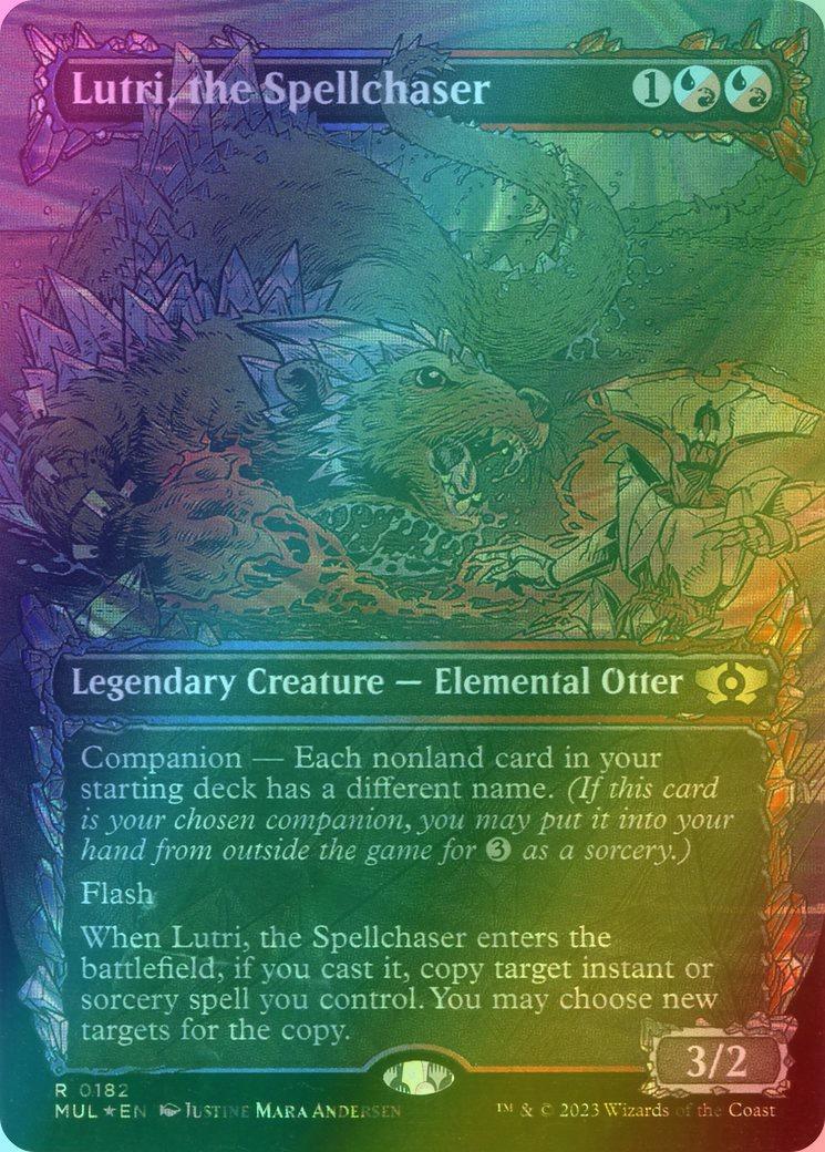 Lutri, the Spellchaser [182] [Planar Showcase] [Multiverse Legends] [Halo Foil]