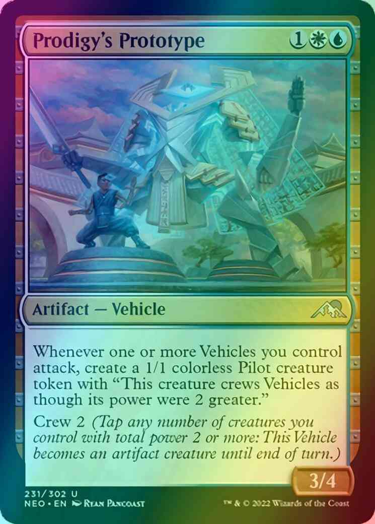 Prodigy's Prototype [231] [Kamigawa: Neon Dynasty] [Foil]