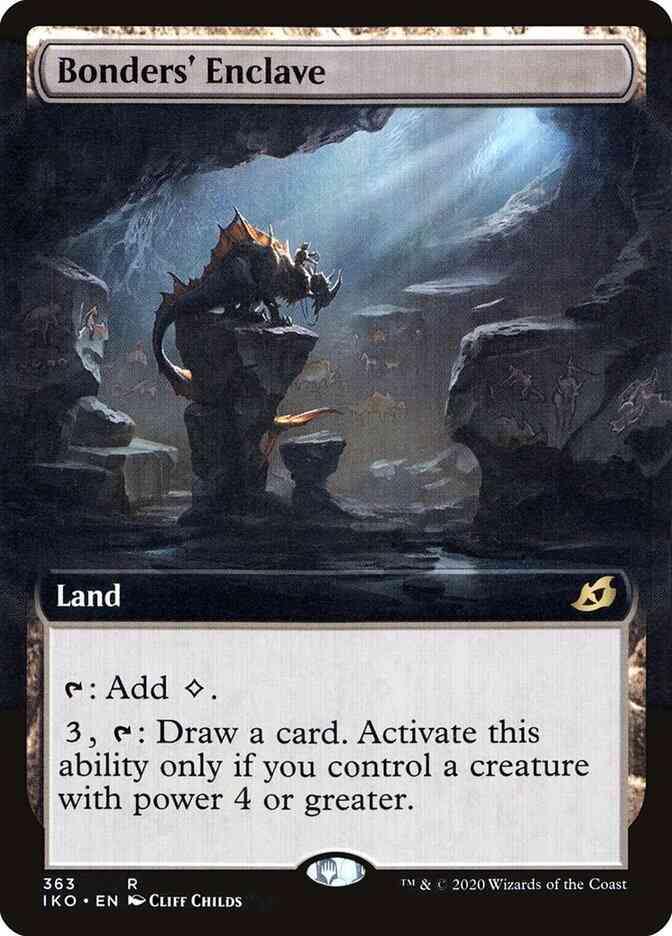 Bonders' Enclave [363] [Extended Art] [Ikoria: Lair of Behemoths] [Non-Foil]
