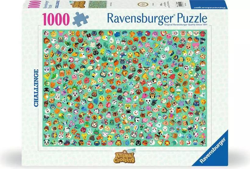 Puzzle - 1000 pcs - Ravensburger - Animal Crossing Challenge