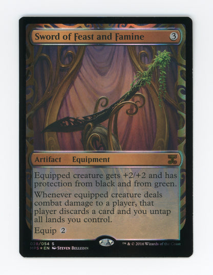 Sword of Feast and Famine — Damaged|Masterpiece Series|Foil — ID 18178