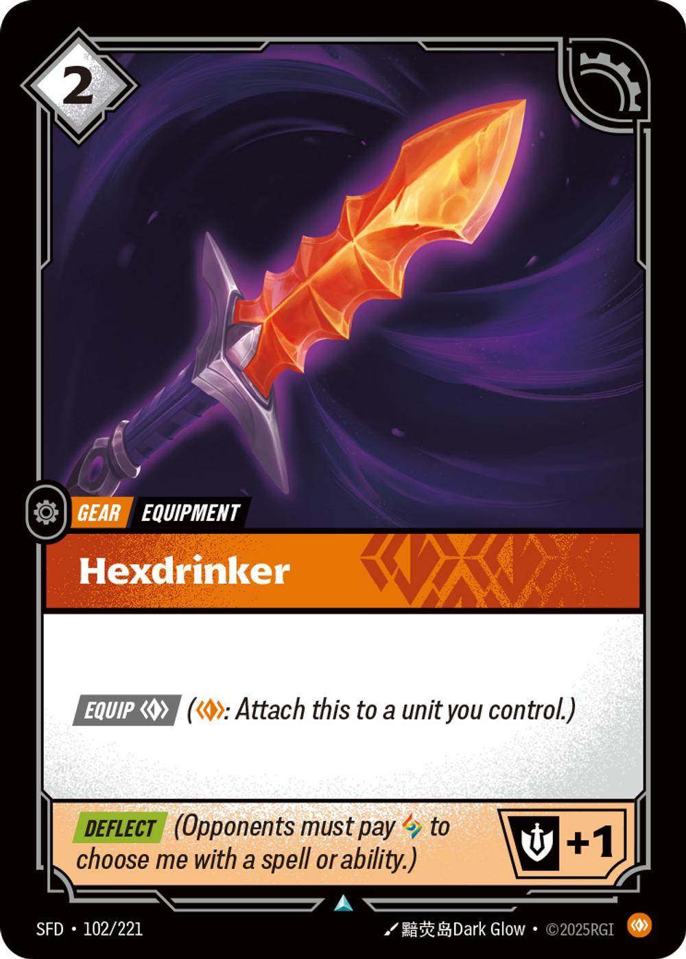 Hexdrinker - 102/221 [Spiritforged] [Non Foil]
