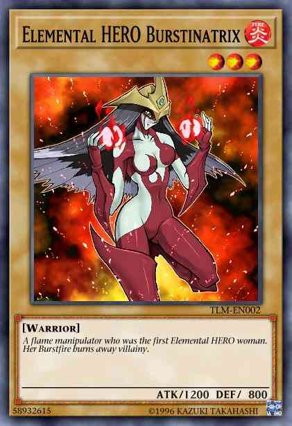 Elemental HERO Burstinatrix - YSDJ-EN006 - Common - 1st Edition