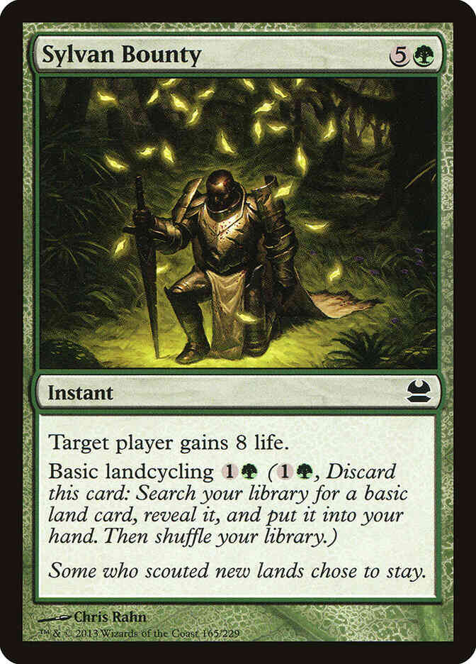 Sylvan Bounty [165] [Modern Masters] [Non-Foil]