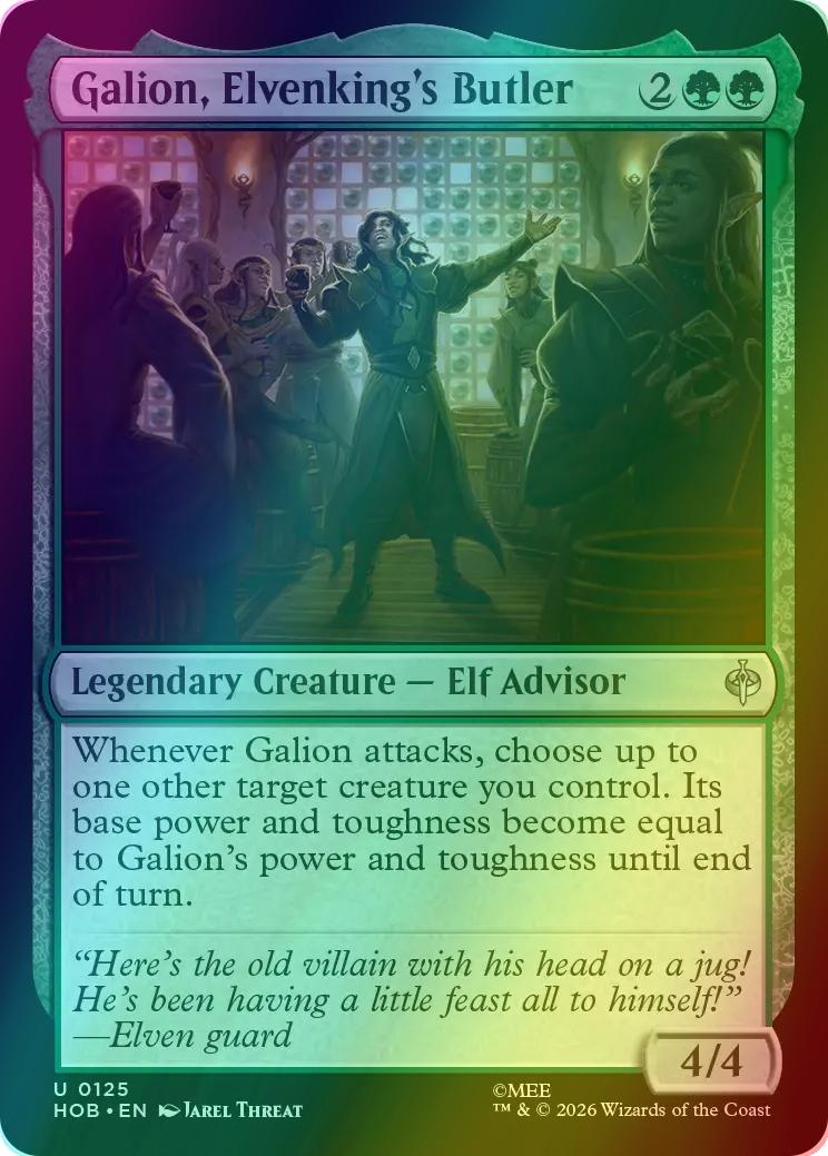 Galion, Elvenking's Butler [125] [The Hobbit] [Foil]