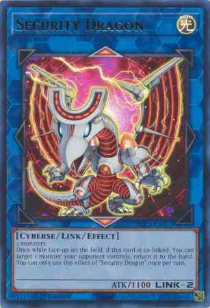 Security Dragon - BLC1-EN043 - Ultra Rare - 1st Edition