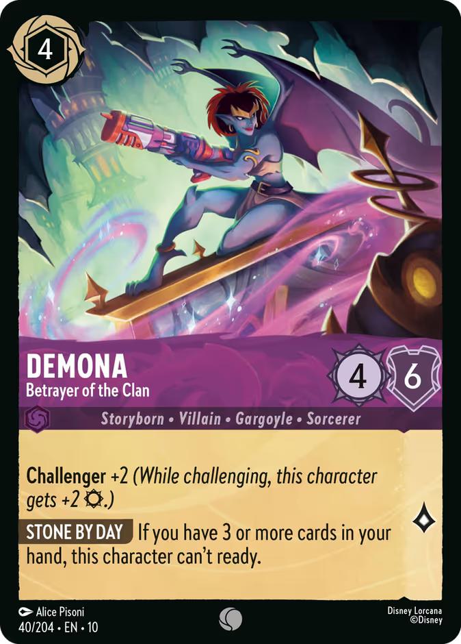 Demona - Betrayer of the Clan - 40/204 [Whispers in the Well] [Non-Foil]