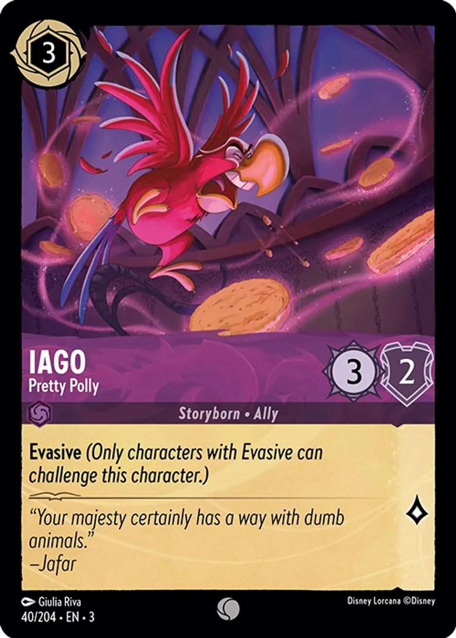 Iago - Pretty Polly - 40/204 [Into the Inklands] [Non-Foil]