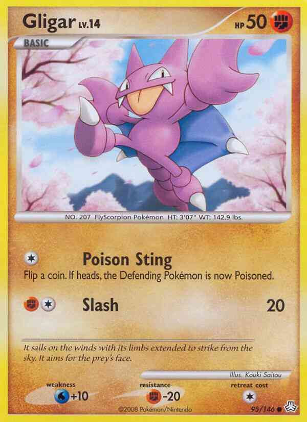 Gligar - 95/146 - Common [dp6-95] [Non-Holo]
