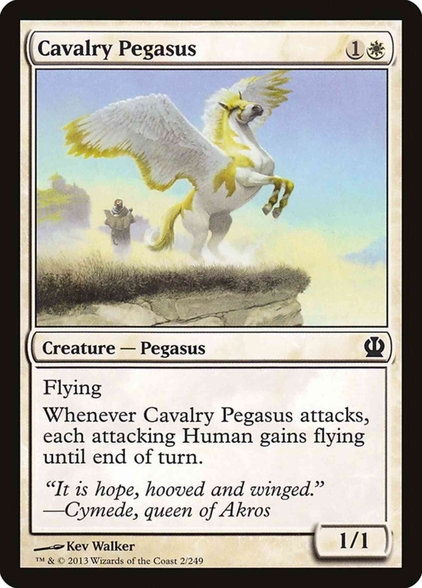 Cavalry Pegasus [2] [Theros] [Non-Foil]