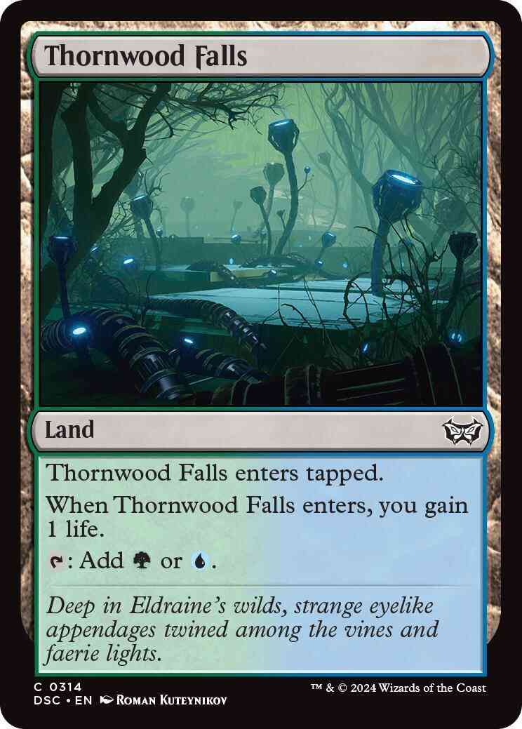 Thornwood Falls [314] [Duskmourn: House of Horror: Commander] [Non-Foil]