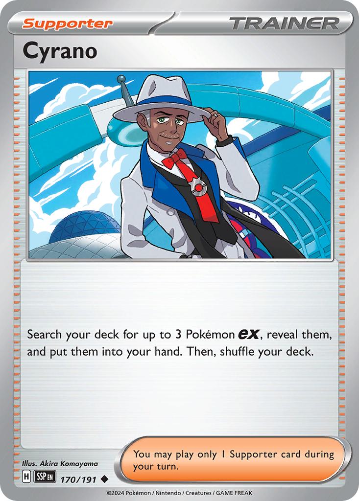 Cyrano - 170/191 - Uncommon [sv08-170] [Non-Holo]