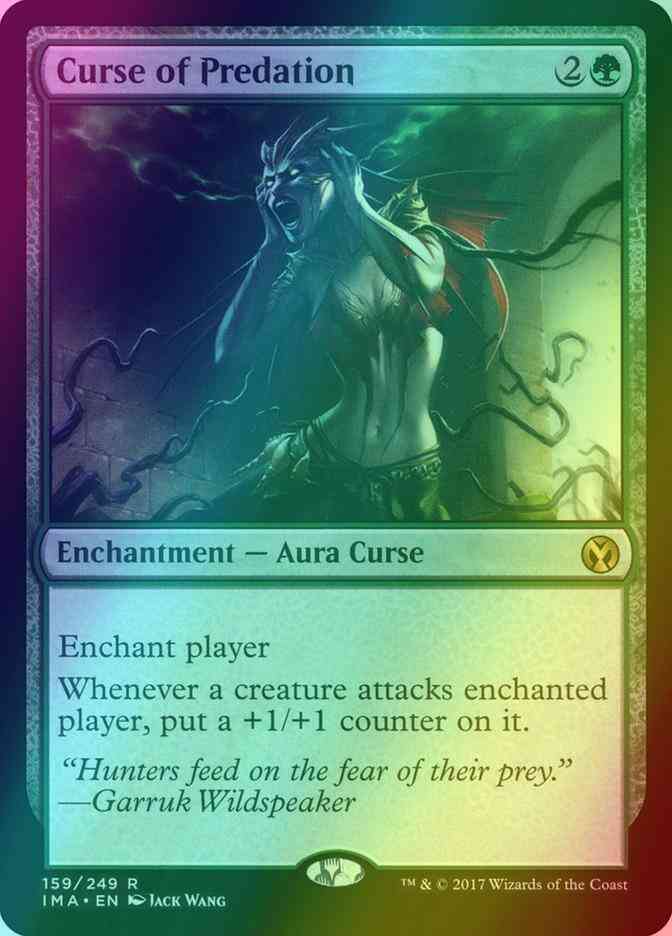 Curse of Predation [159] [Iconic Masters] [Foil]