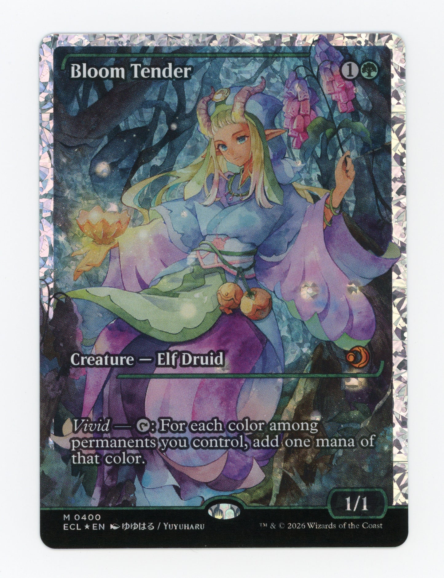 Bloom Tender — Japan Showcase|Fracture Foil — ID 18742