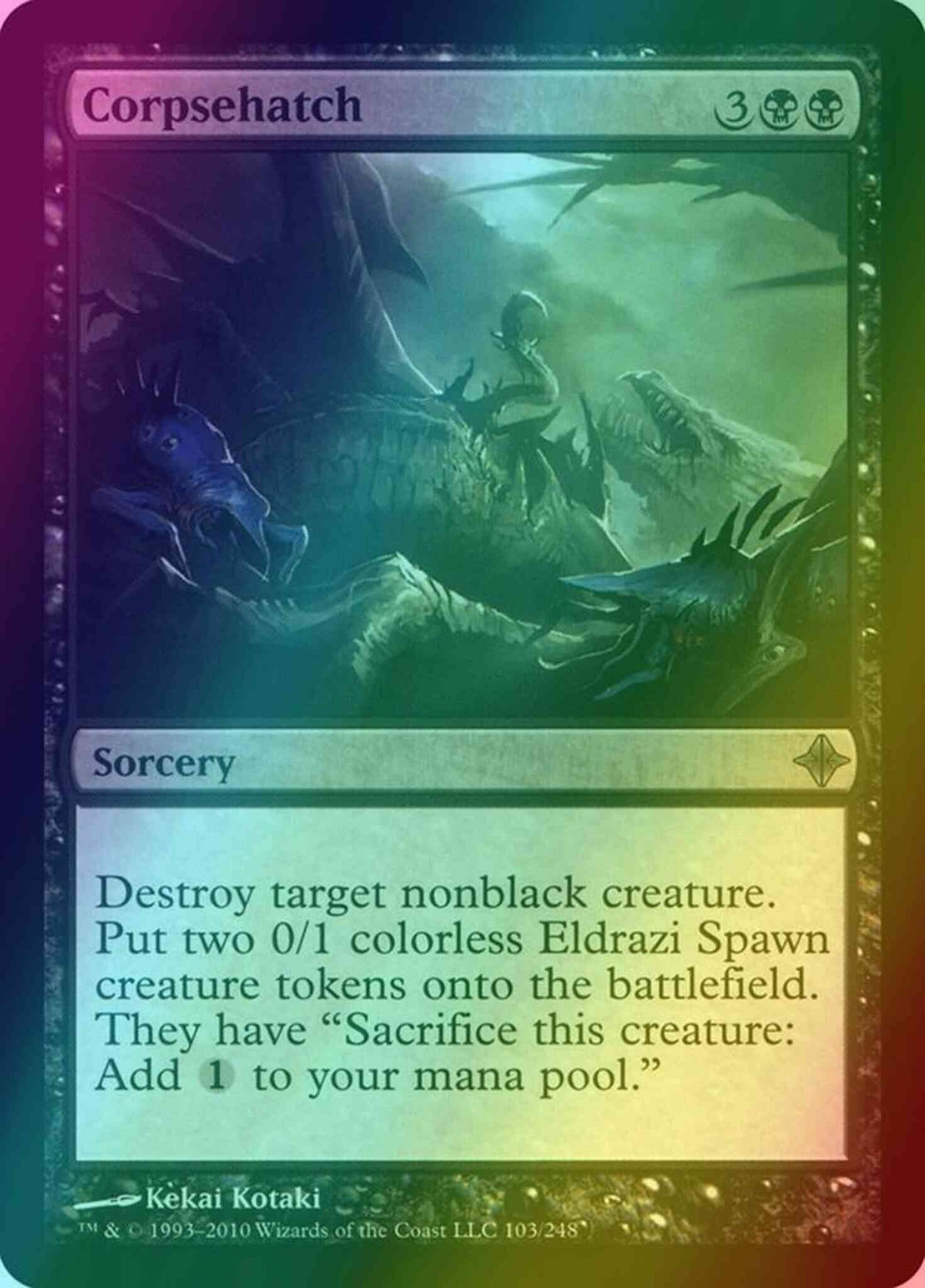 Corpsehatch [103] [Rise Of The Eldrazi] [Foil]
