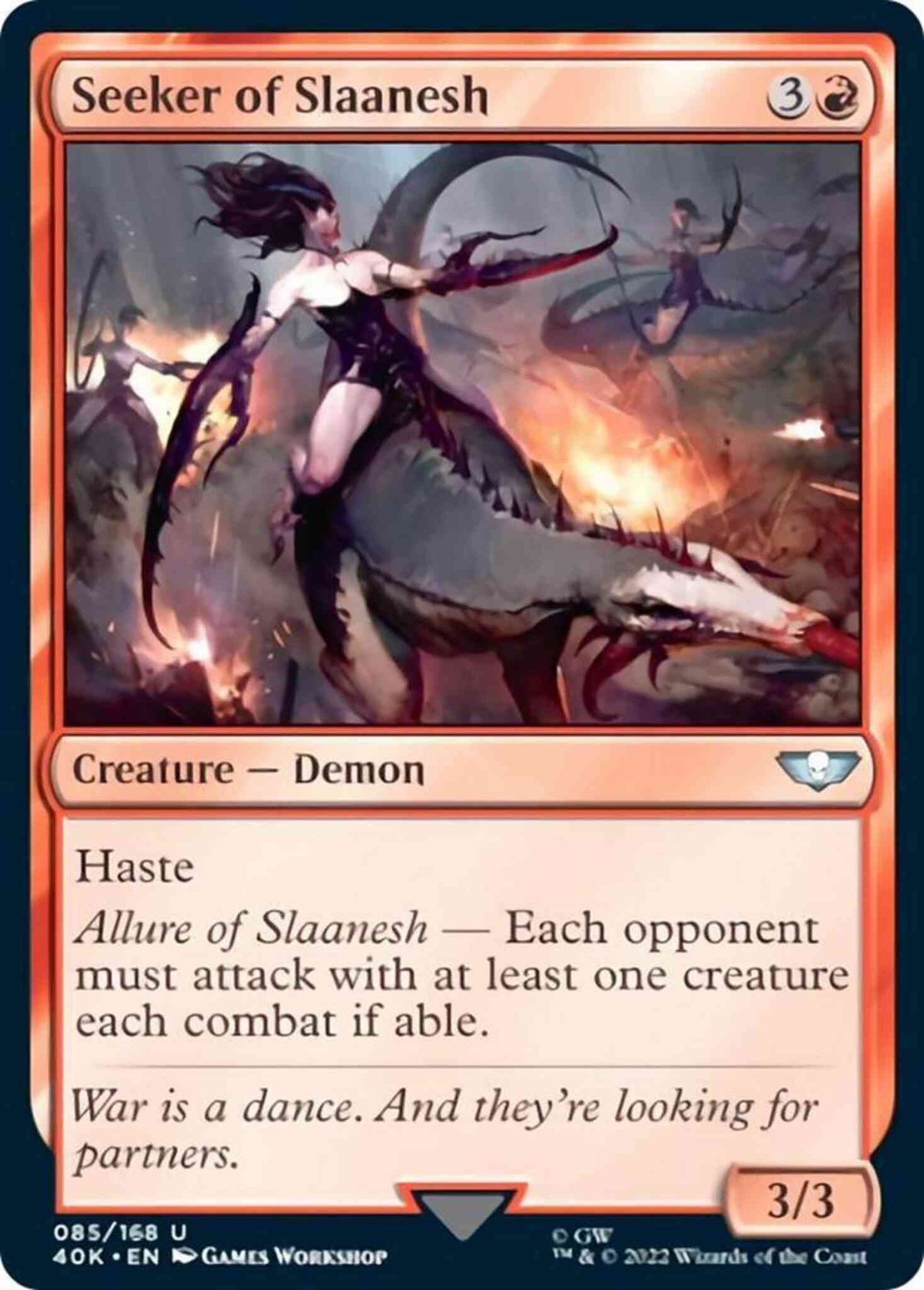 Seeker of Slaanesh [85] [Universes Beyond: Warhammer 40,000] [Non-Foil]