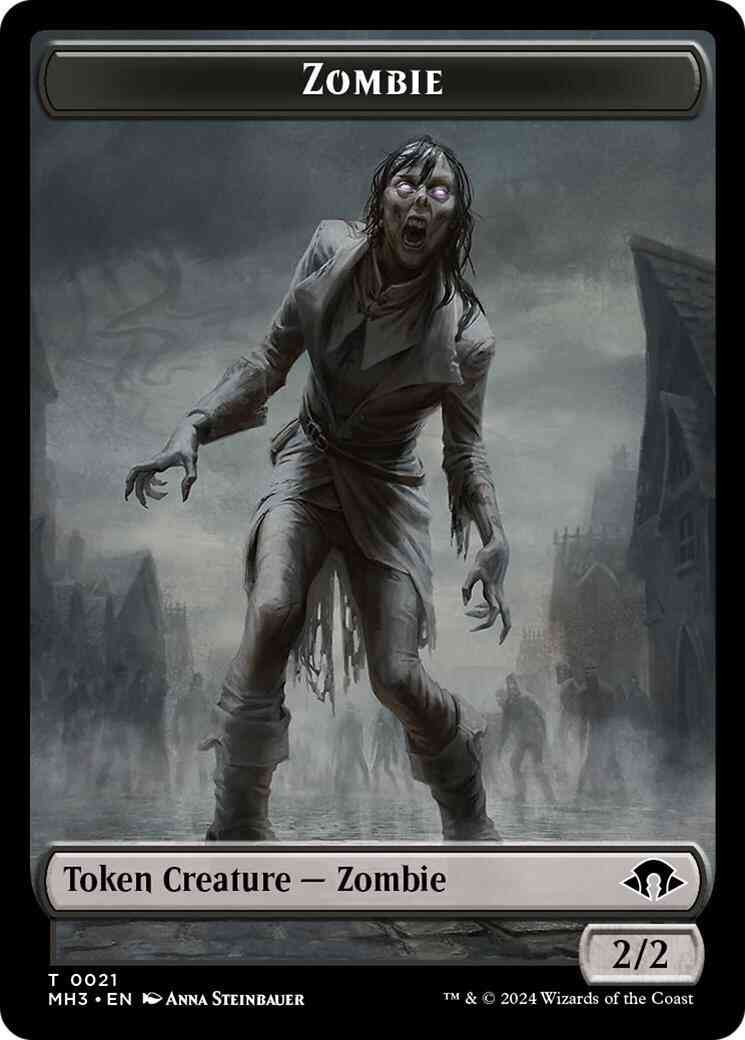 Zombie Token [21] [Modern Horizons 3: Tokens] [Non-Foil]