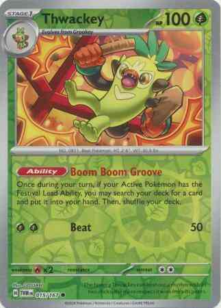 Thwackey - 015/167 - Common [sv06-015] [Reverse Holo]